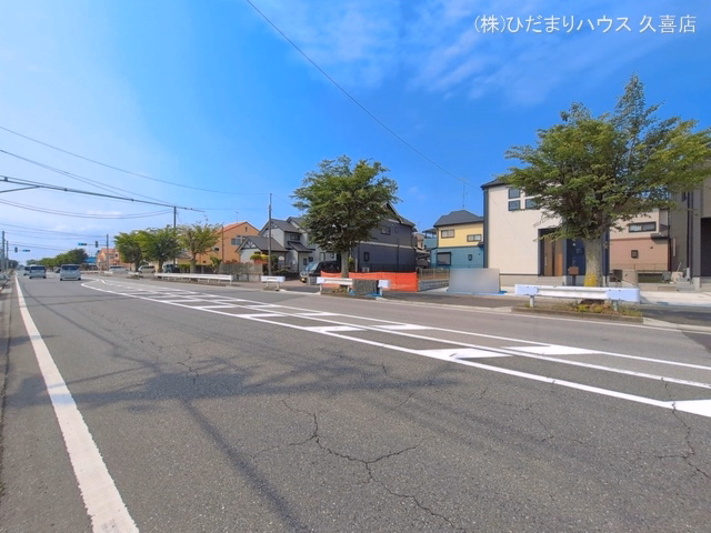 埼玉県久喜市菖蒲町　三箇の新築戸建て更地・土地写真 2026年6月11日撮影