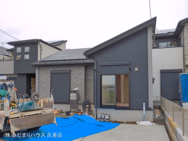 新築戸建て 久喜市栗原 2号棟 外構