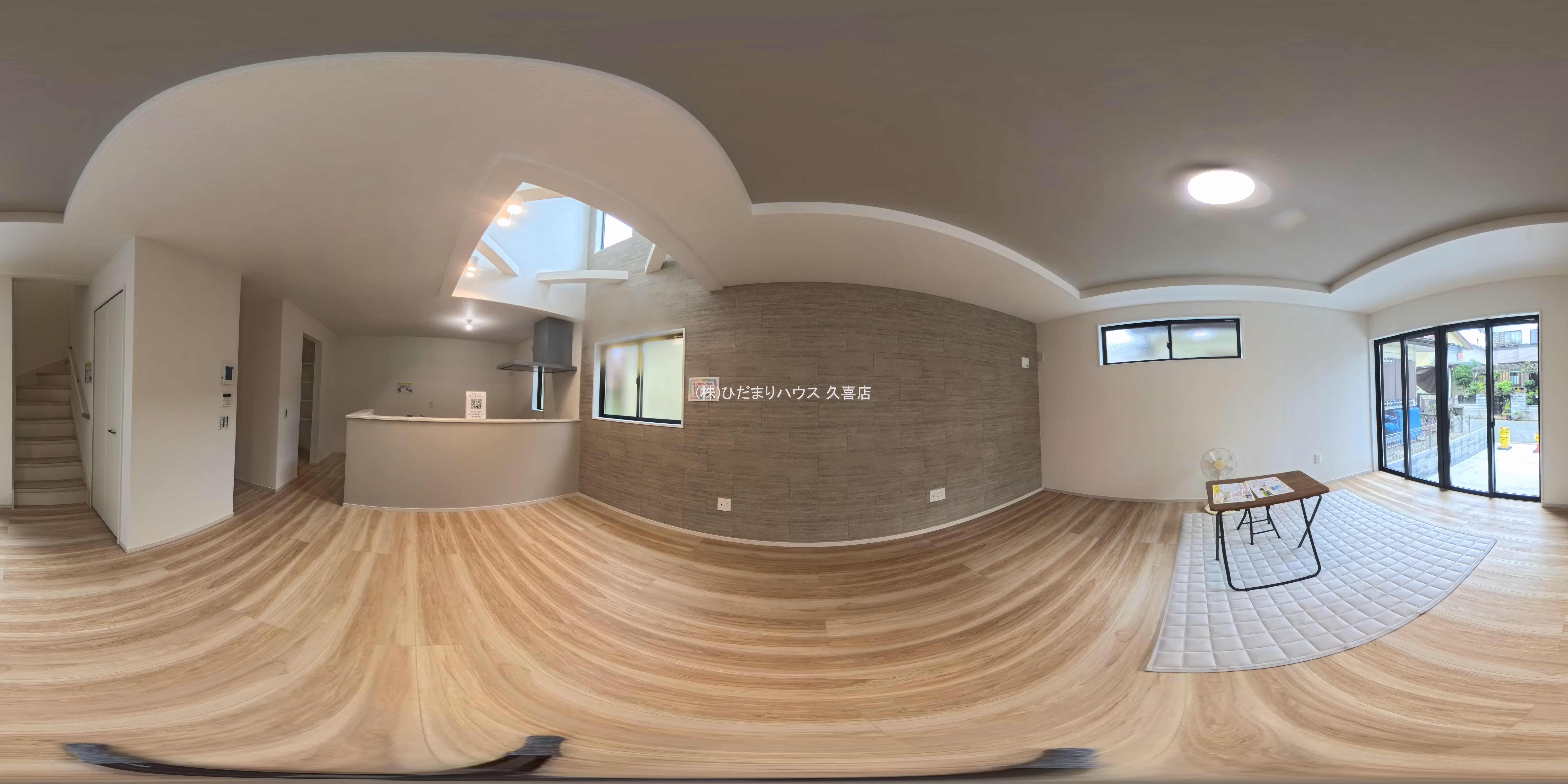 久喜市中妻（戸建）01 パノラマ（リビング）