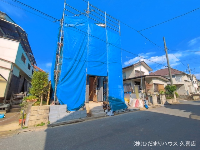 埼玉県久喜市中妻の新築戸建てシート写真 2026年7月8日撮影