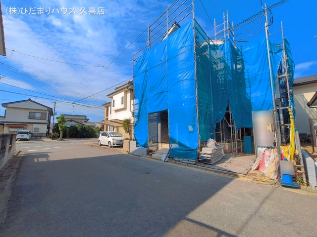 埼玉県久喜市中妻の新築戸建てシート写真 2026年7月8日撮影