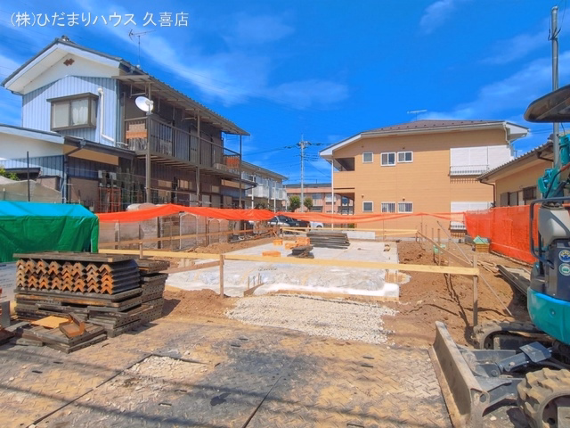 埼玉県蓮田市西城２丁目の新築戸建て基礎写真 2026年6月16日撮影