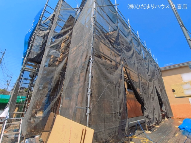 新築戸建て 蓮田市西城2丁目 1号棟 上棟