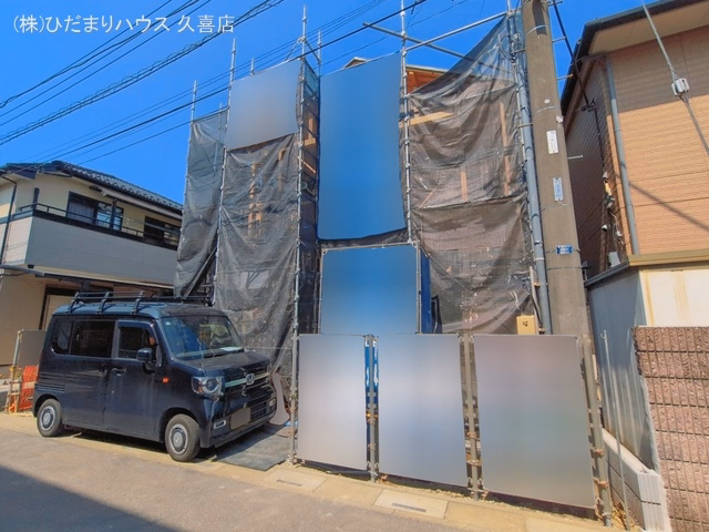 白岡市篠津（戸建）01 上棟