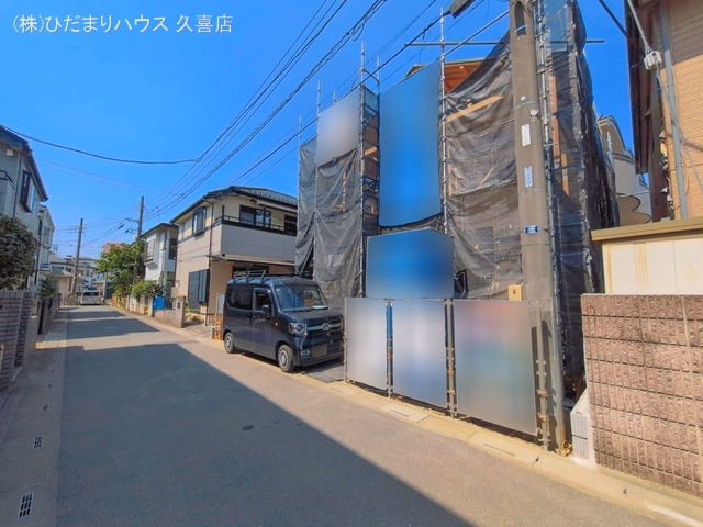 白岡市篠津（戸建）01 上棟