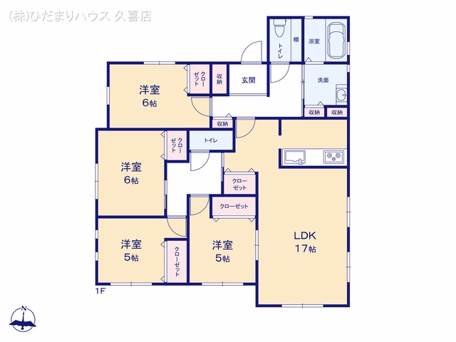 蓮田市西新宿5丁目 間取図