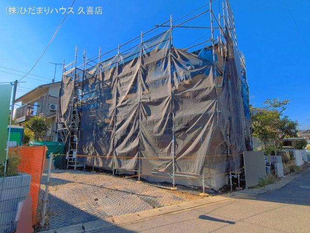 新築戸建て 幸手市緑台1丁目2期 1号棟 上棟