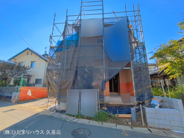 新築戸建て 幸手市緑台1丁目2期 1号棟 上棟