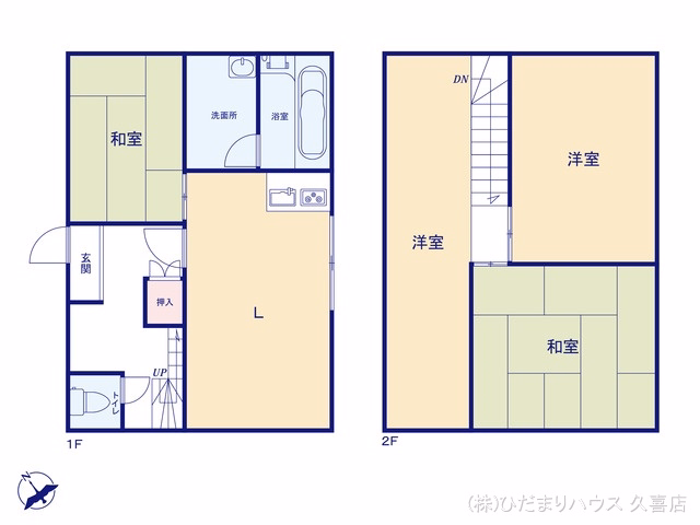 久喜市栗橋東5丁目 間取図