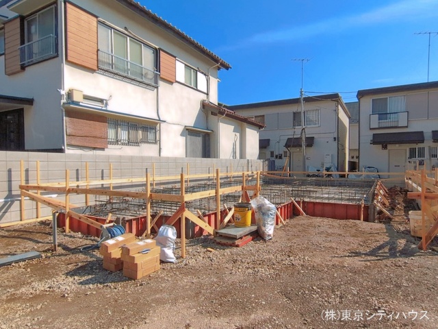 東京都調布市国領町5丁目の新築戸建て基礎写真 2026年4月2日撮影