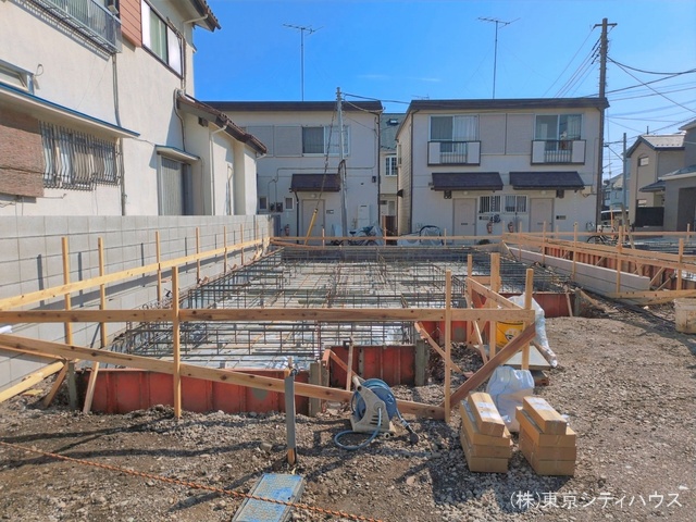 東京都調布市国領町5丁目の新築戸建て基礎写真 2026年4月2日撮影