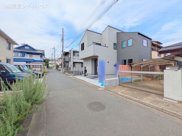 東京都三鷹市井口４丁目の新築戸建て完成写真 2025年8月6日撮影