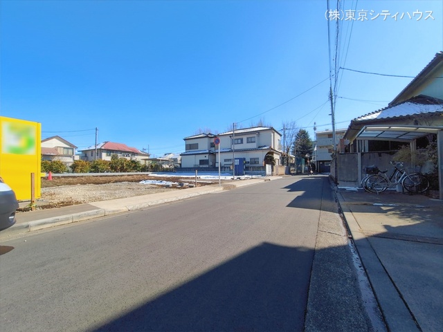 東京都三鷹市北野２丁目の新築戸建て更地・土地写真 2026年2月8日撮影