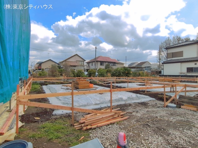 東京都三鷹市北野２丁目の新築戸建て基礎写真 2026年3月26日撮影