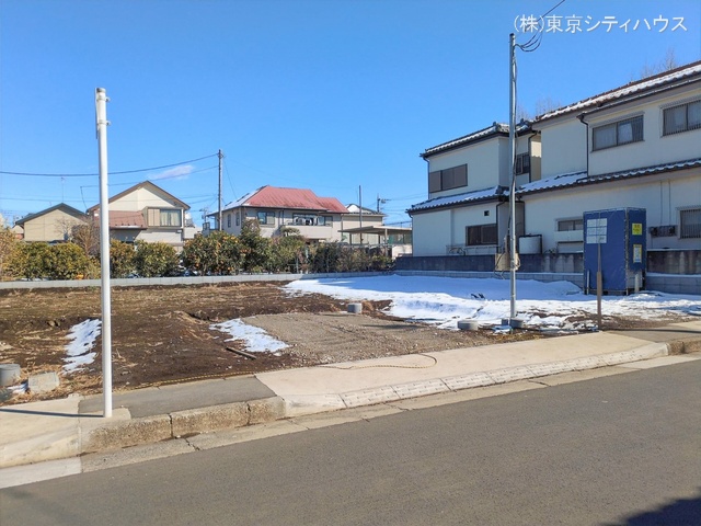 東京都三鷹市北野２丁目の新築戸建て更地・土地写真 2026年2月8日撮影