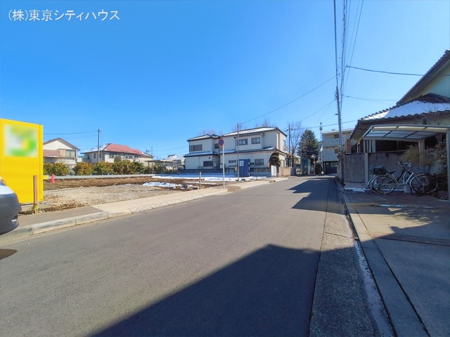 東京都三鷹市北野２丁目の新築戸建て更地・土地写真 2026年2月8日撮影