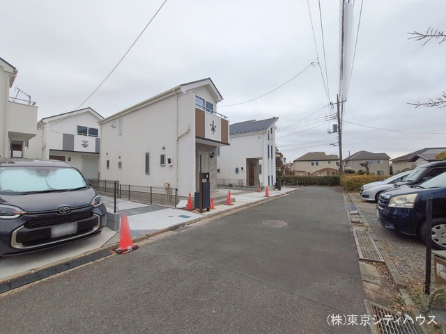 東京都調布市深大寺東町４丁目の新築戸建て完成写真 2026年1月6日撮影