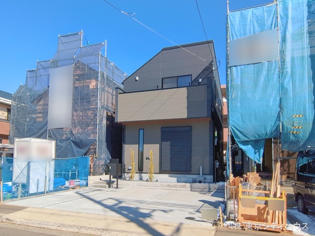 東京都三鷹市北野２丁目の新築戸建て完成写真 2026年2月8日撮影