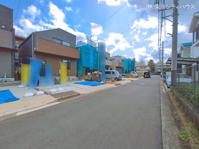東京都三鷹市北野２丁目の新築戸建て完成写真 2026年3月26日撮影