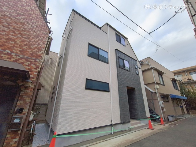 東京都武蔵野市境南町４丁目の新築戸建て外構写真 2026年2月16日撮影