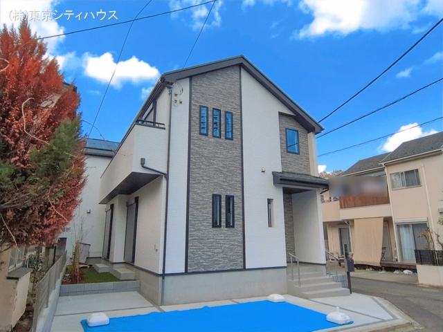 東京都三鷹市新川5丁目の新築戸建て完成写真 2026年3月26日撮影