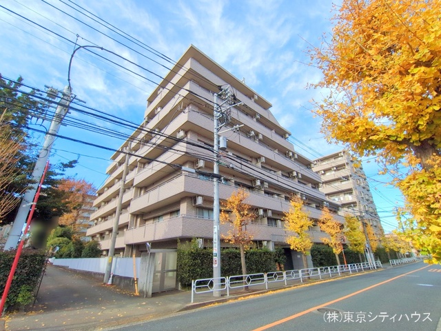 東京都三鷹市下連雀９丁目のマンション『サンティール三鷹サウスウイング』外観写真 2025年12月9日撮影