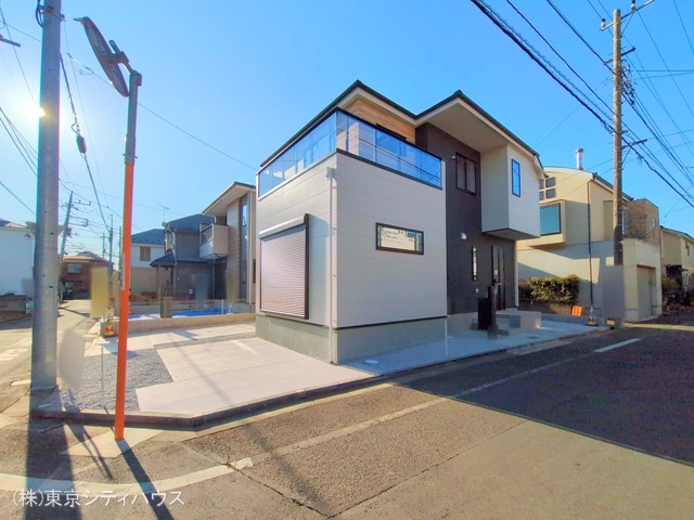 東京都狛江市岩戸南３丁目の新築戸建て完成写真 2025年12月16日撮影