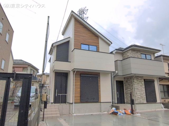 東京都調布市深大寺東町４丁目の新築戸建て外構写真 2026年3月25日撮影