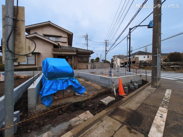 東京都調布市深大寺南町５丁目の新築戸建て基礎写真 2026年3月1日撮影