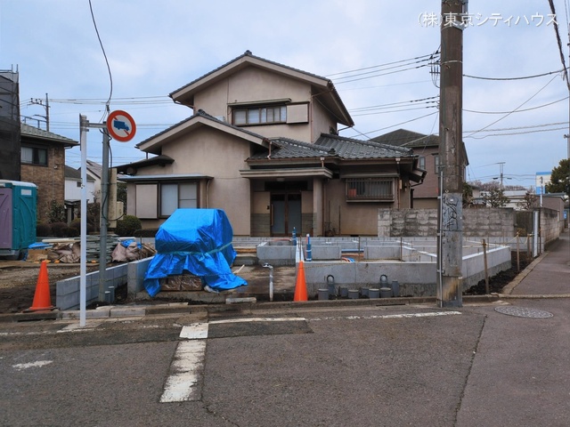 東京都調布市深大寺南町５丁目の新築戸建て基礎写真 2026年3月1日撮影