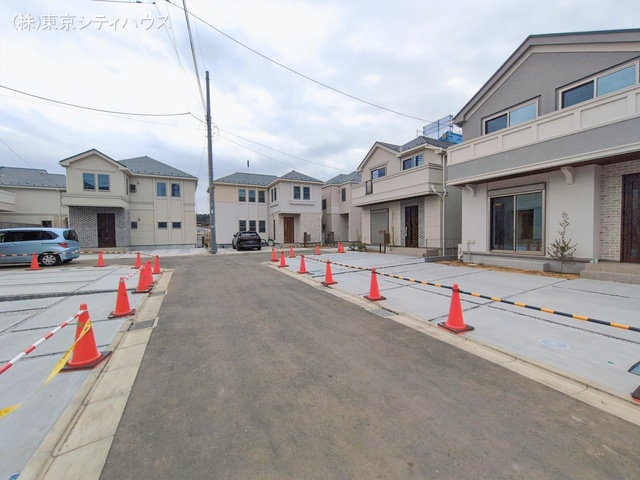 東京都稲城市坂浜の新築戸建て完成写真 2026年2月15日撮影