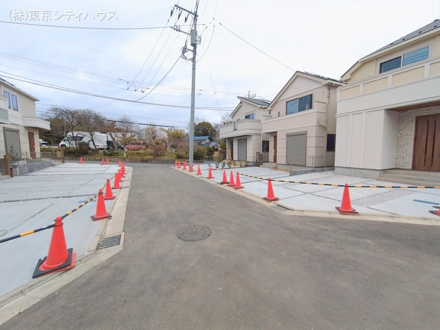 東京都稲城市坂浜の新築戸建て完成写真 2026年2月15日撮影