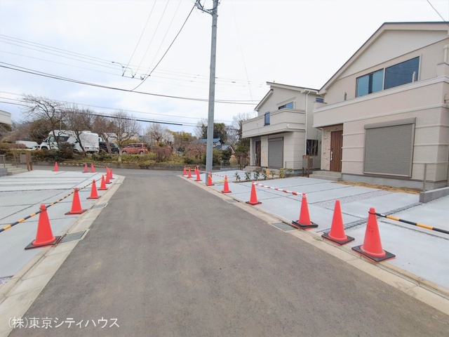 東京都稲城市坂浜の新築戸建て完成写真 2026年2月15日撮影