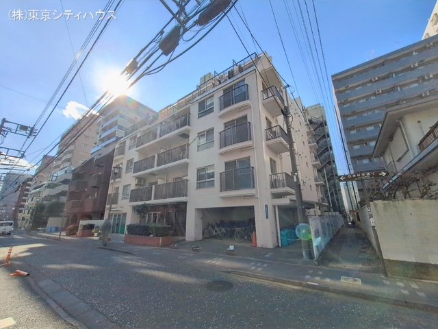 東京都三鷹市下連雀３丁目のマンション『朝日第2三鷹マンション』外観写真 2026年2月1日撮影