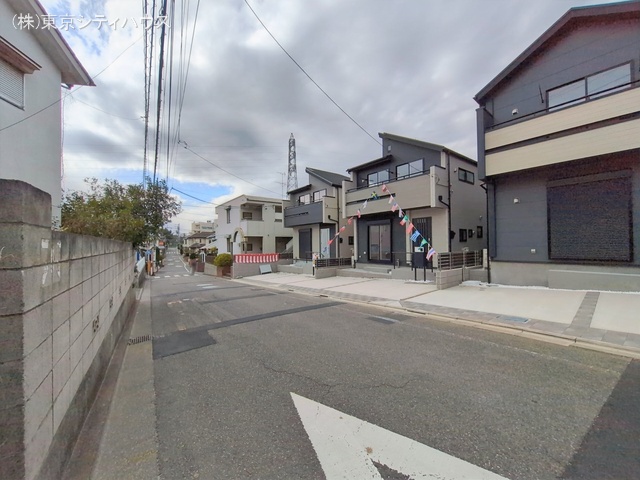 東京都調布市柴崎２丁目の新築戸建て完成写真 2026年1月20日撮影