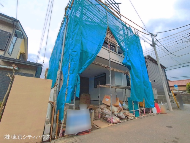 東京都調布市柴崎１丁目の新築戸建てシート写真 2026年3月30日撮影