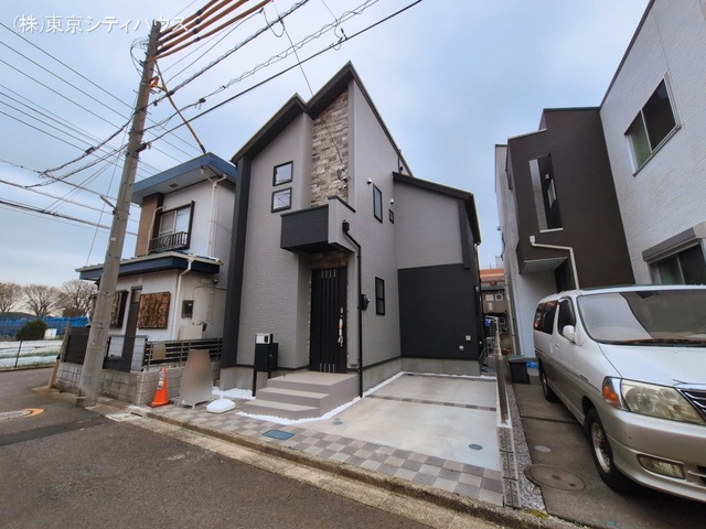 東京都三鷹市新川２丁目の新築戸建て完成写真 2026年3月1日撮影