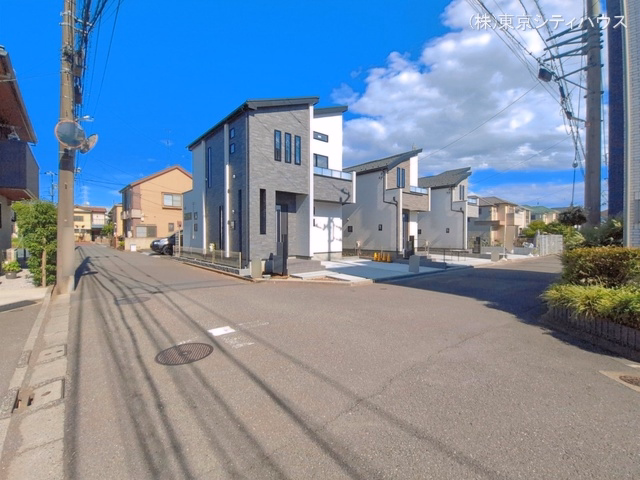 新築戸建て 三鷹市北野4丁目115番 A号棟 外構