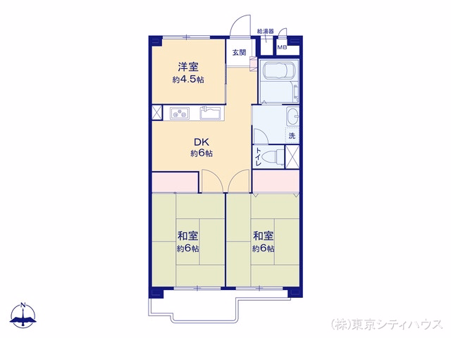 三鷹グランドハイツ 間取図