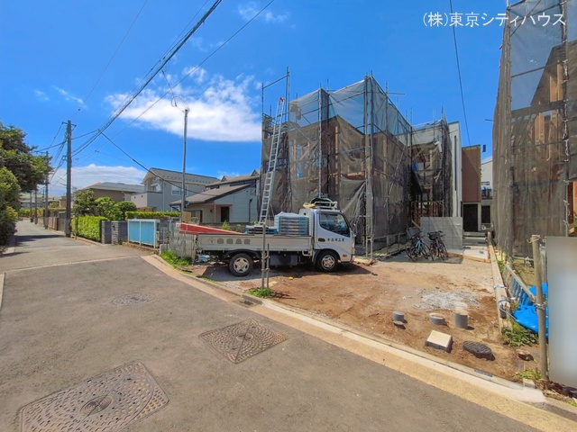 東京都武蔵野市境南町1丁目の新築戸建て上棟写真 2026年5月28日撮影