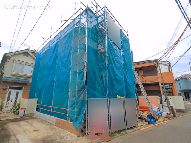 調布市多摩川3丁目（戸建）01 上棟
