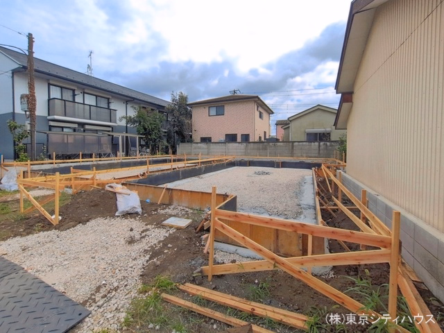 新築戸建て 三鷹市大沢3丁目1396番 A号棟 基礎