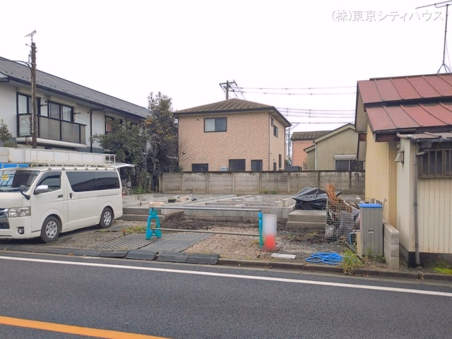 新築戸建て 三鷹市大沢3丁目1396番 A号棟 基礎