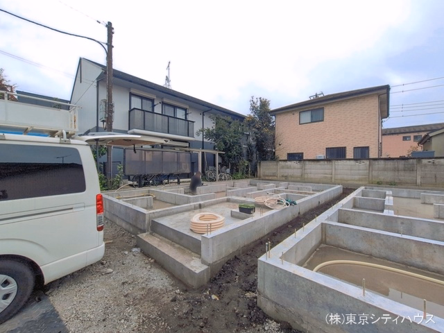 新築戸建て 三鷹市大沢3丁目1396番 B号棟 基礎