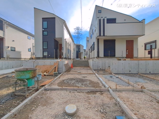 新築戸建て 稲城市坂浜329　7棟 4号棟 外構
