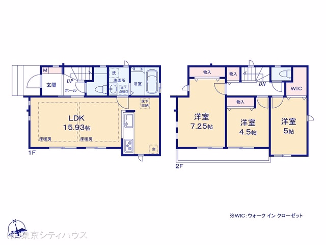 狛江市元和泉3丁目（戸建）A 間取図