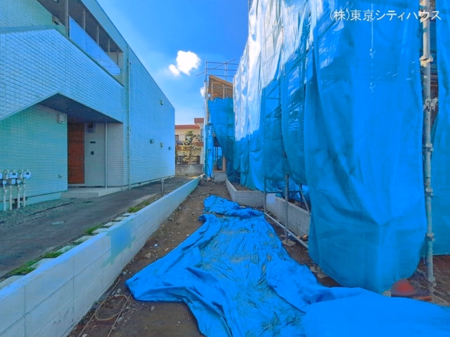 狛江市元和泉1丁目(戸建)01 上棟