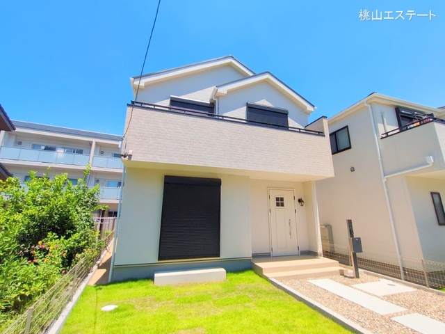 愛知県名古屋市港区東茶屋１丁目の新築戸建て完成写真 2025年7月24日撮影