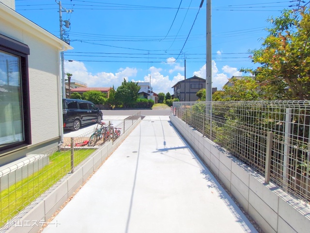 愛知県名古屋市港区東茶屋１丁目の新築戸建て完成写真 2025年7月24日撮影