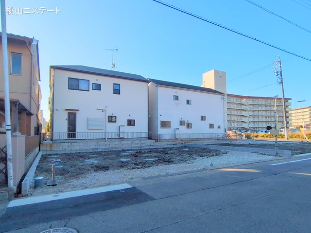 愛知県名古屋市西区清里町の新築戸建て更地・土地写真 2025年2月13日撮影